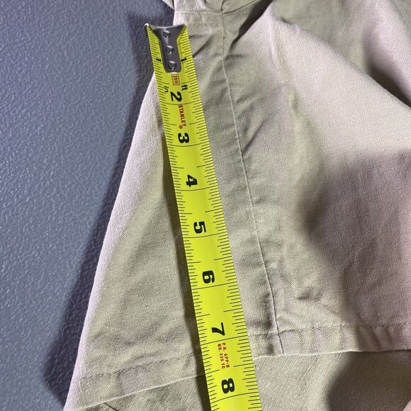 Vintage Gitano Express Shorts Pleated Wide Leg High Rise Mom 80s Womens 7 8 Tan - Picture 6 of 8